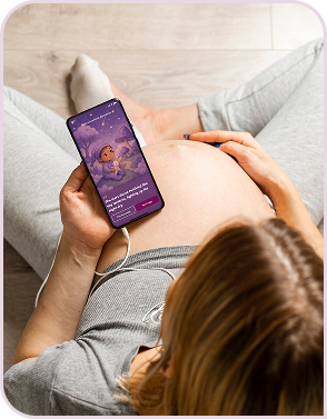 Mom with phone